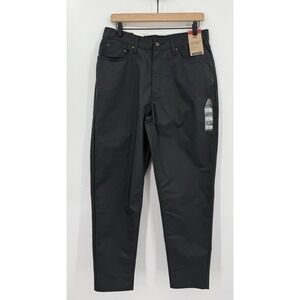 Levis Jeans Womens 31x30 Black‎ High Waisted Mom Relaxed Tapered Leg Pants NEW